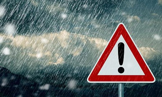 Schlechtwetterwarnung
