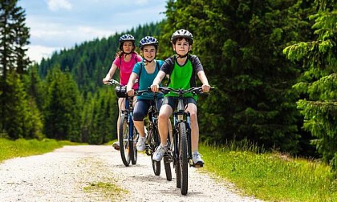 Mountainbiken mit Kindern