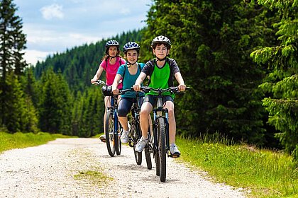 Mountainbiken mit Kindern