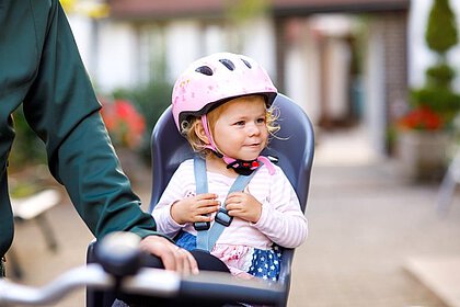 Kindersitz am Fahrrad – richtig ist wichtig!